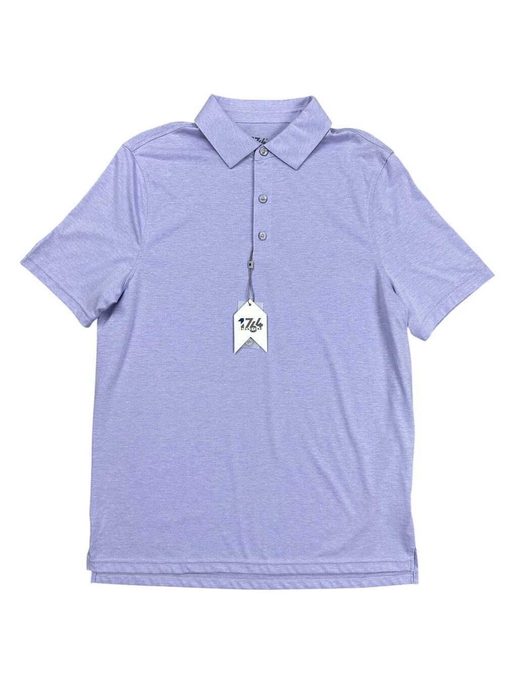 1764 Signature Beach Polo in Lavender Heather — Size Medium